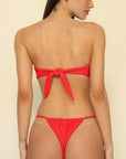 Montce - Cherry Brasil Scrunch Bikini Bottom -