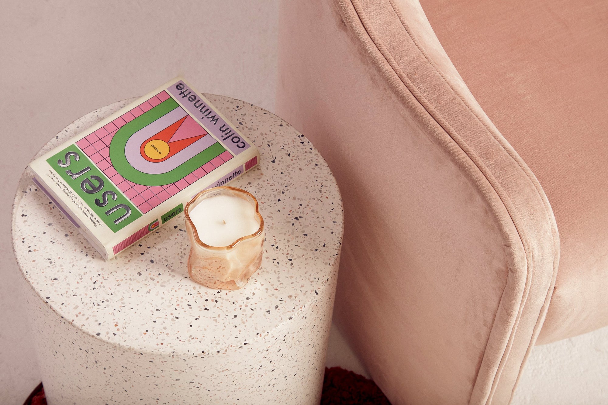 Choice Blooms - No. 3 Moss + Amber Candle -