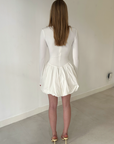 SAEMDI - CIEL DROP WAIST BUBBLE DRESS -