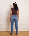 Loup - Winona High Rise Stovepipe Jeans - Indigo -