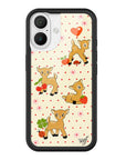 Wildflower iPhone case 16 Oh Deer Animals Cute