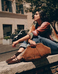 Dolce Vita - Baylee Flat - Dark Brown Suede -