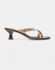 Dolce Vita - Brevel Vinyl Heels - Dark Brown Jelly -