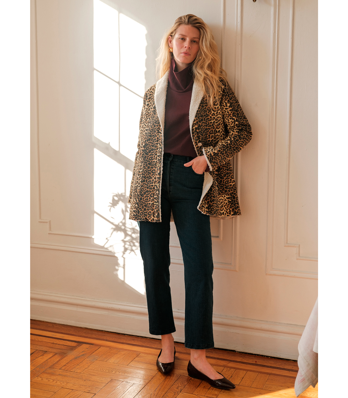 Loup - Parker Straight Leg Jeans - Dark Indigo -