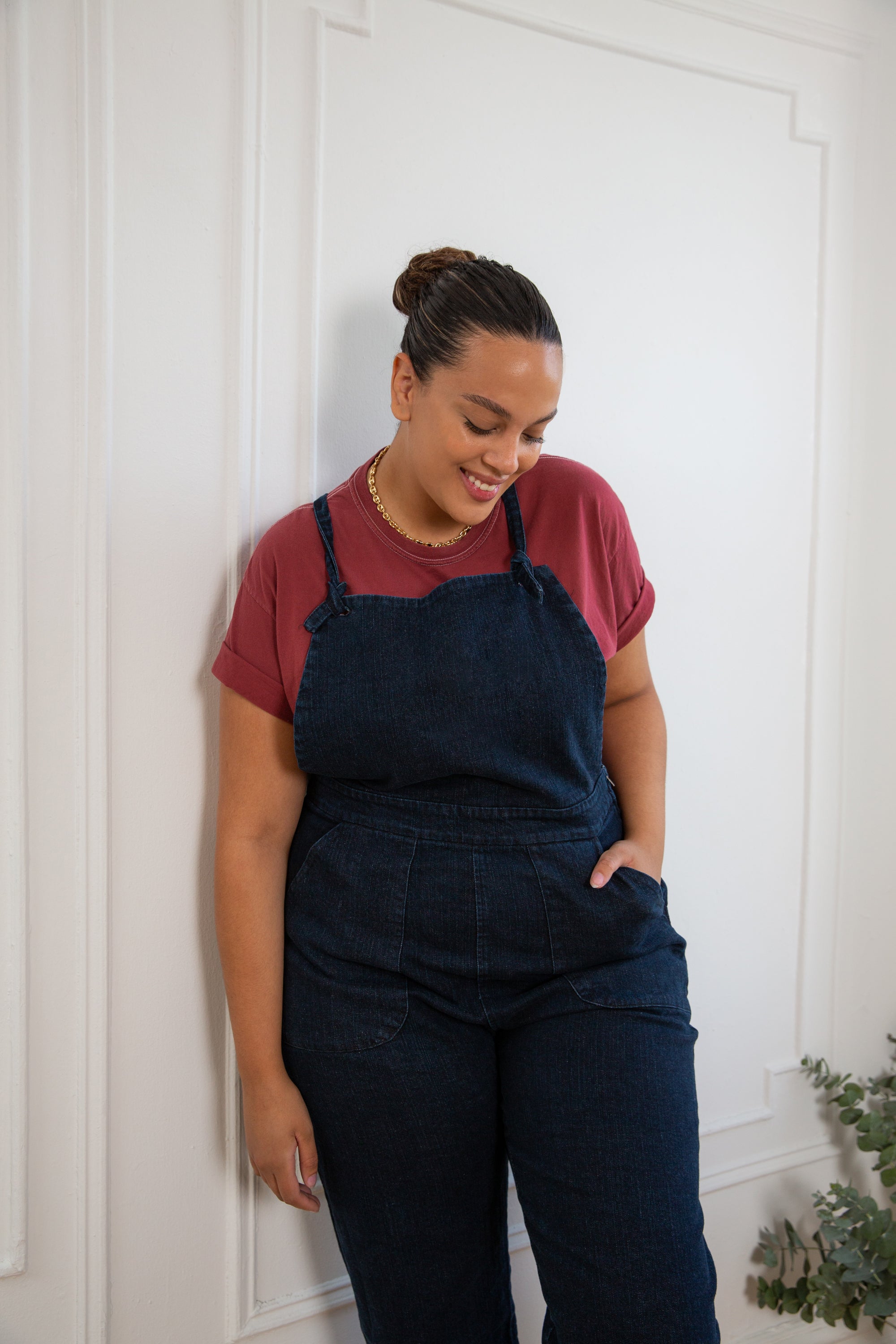 Loup - Knot Overalls - Dark Indigo -