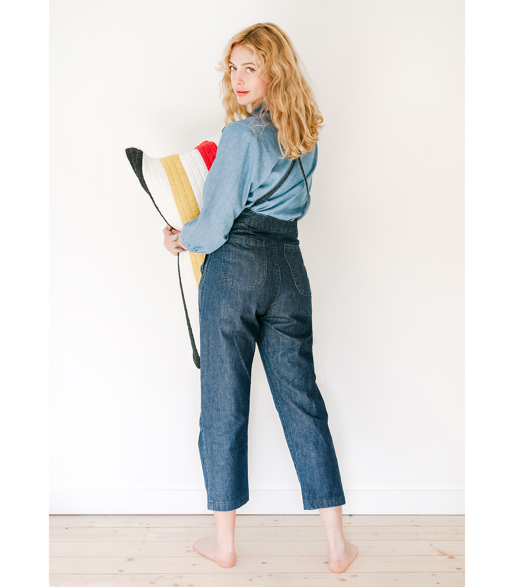 Loup - Knot Overalls - Dark Indigo -