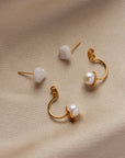 Luna Norte - Ebb and Flow Front Back Earrings -