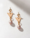 Luna Norte - Thingamabob Treasures Pearl Post Earrings -