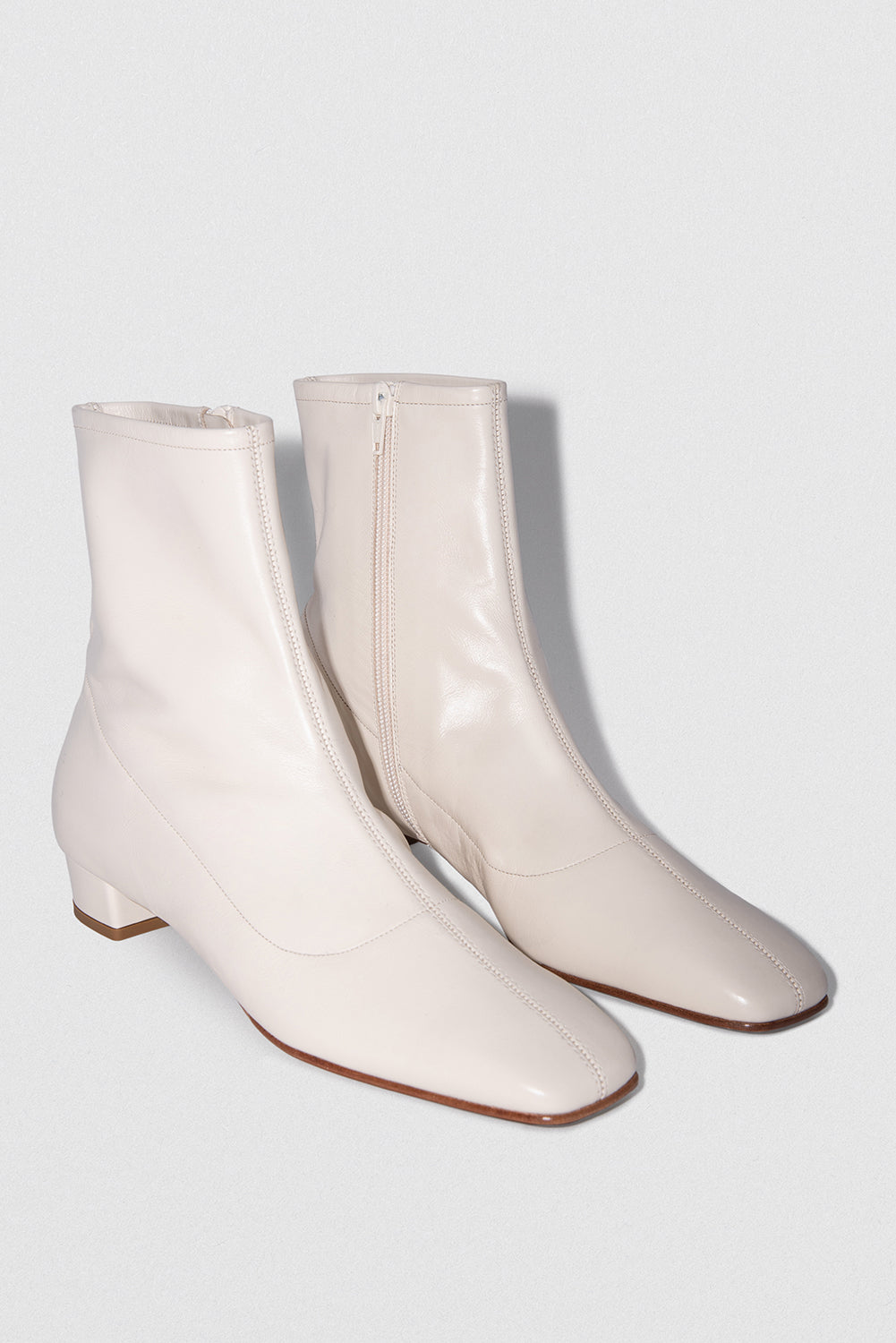 By Far - Este Boot White Leather -