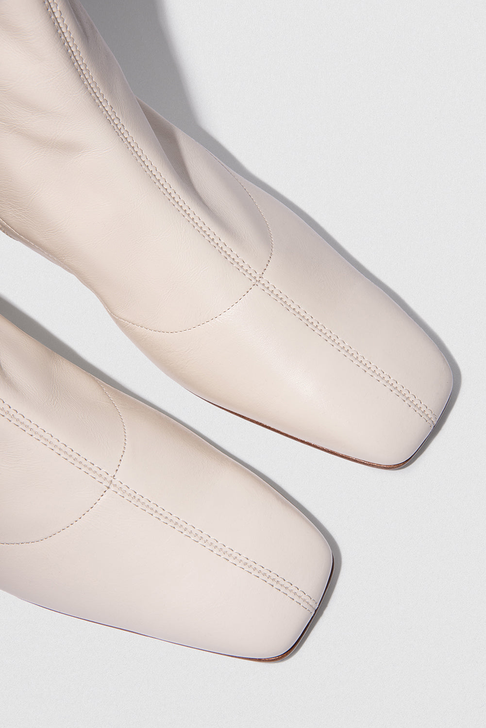 By Far - Este Boot White Leather -