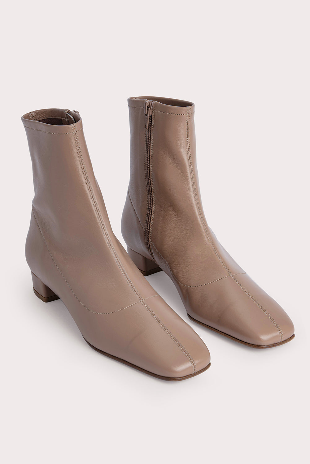 By Far - Este Boot Nude Leather -