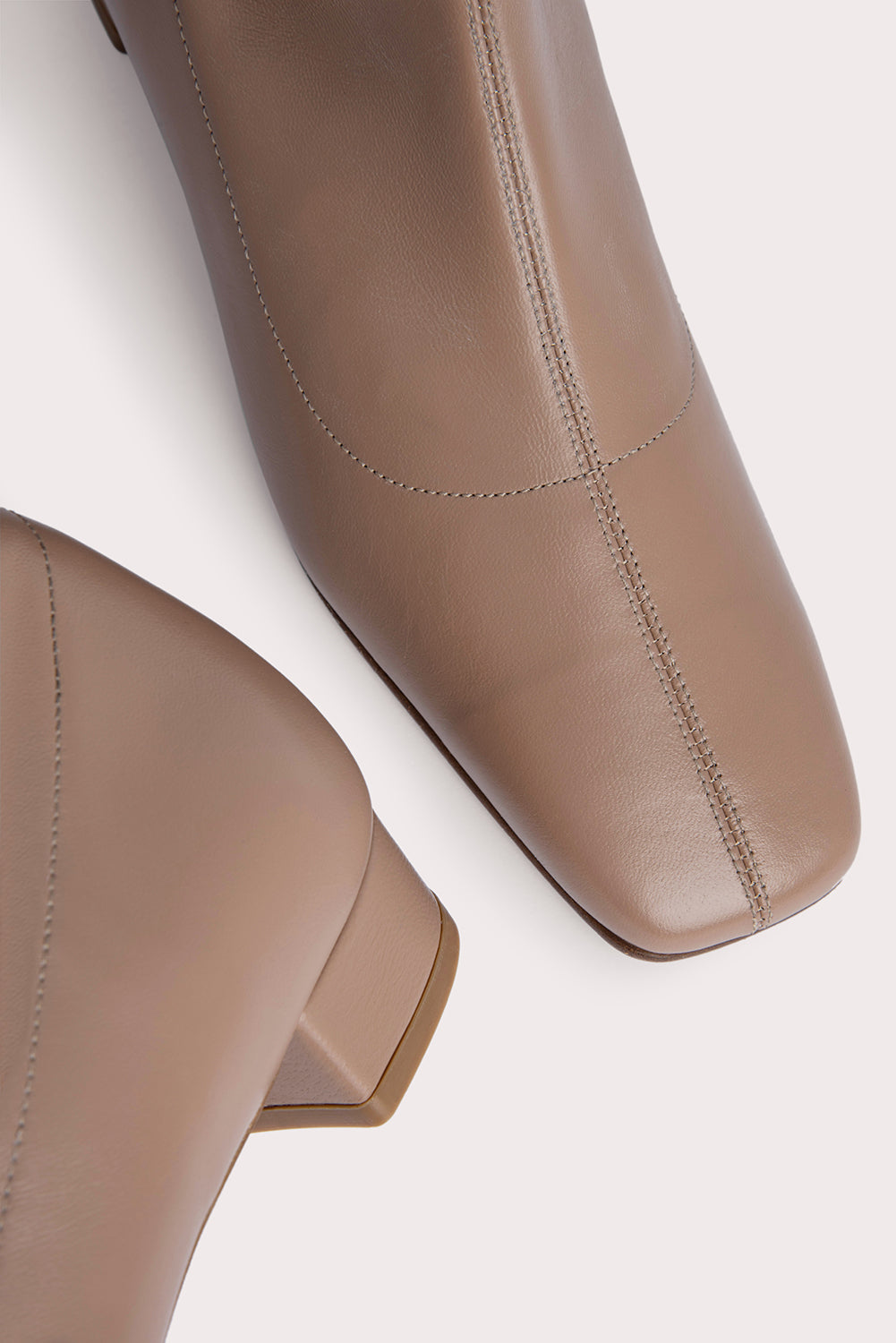 By Far - Este Boot Nude Leather -