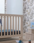 ettitude - Linen+ Bamboo Crib & Toddler Fitted Sheet - Crib Ink