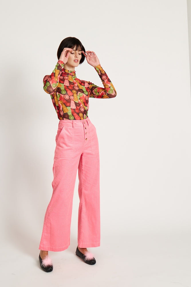 Rachel Antonoff - Mike Wide Leg Pant -