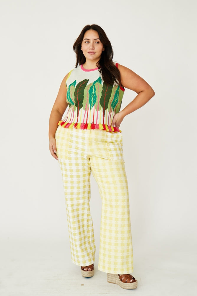 Rachel Antonoff - Mike Wide Leg Pant -