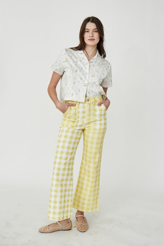Rachel Antonoff - Mike Wide Leg Pant -