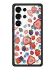 Wildflower Galaxy S25 case Ultra Fruit Tart Blueberries Cute
