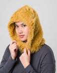 Verloop - Faux Fur Knit Hood -