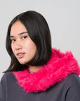 Verloop - Faux Fur Knit Hood -