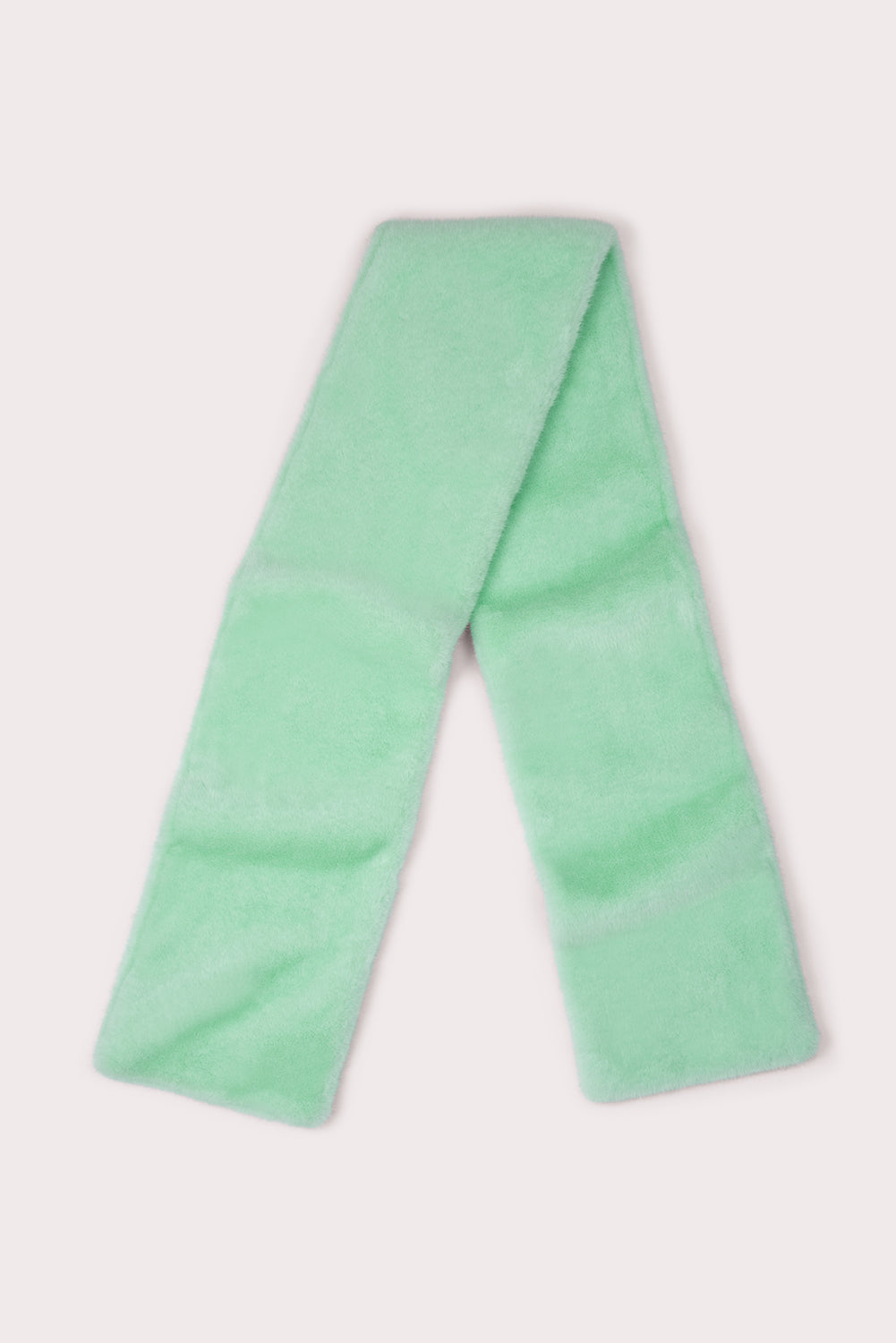 By Far - Fletcher Scarf Mint Faux Fur -