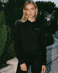 Gergana Ivanova - Organic Cotton Hoodie - Black -
