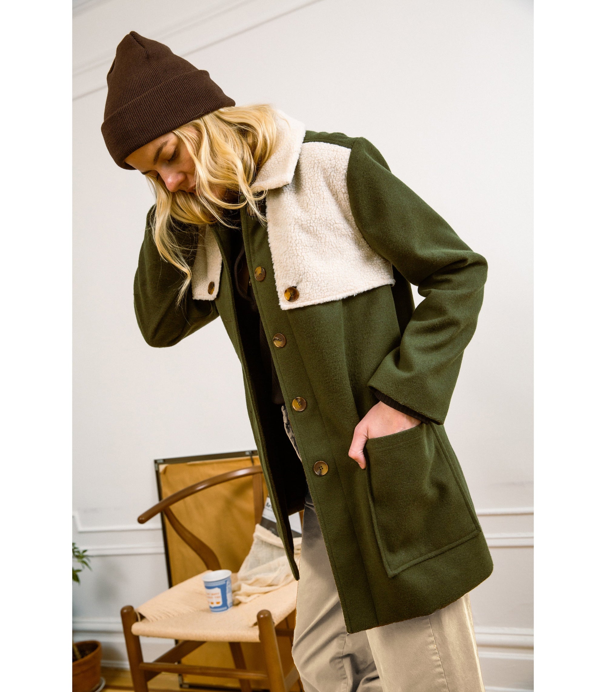 Loup - Maggie Field Jacket - Green -