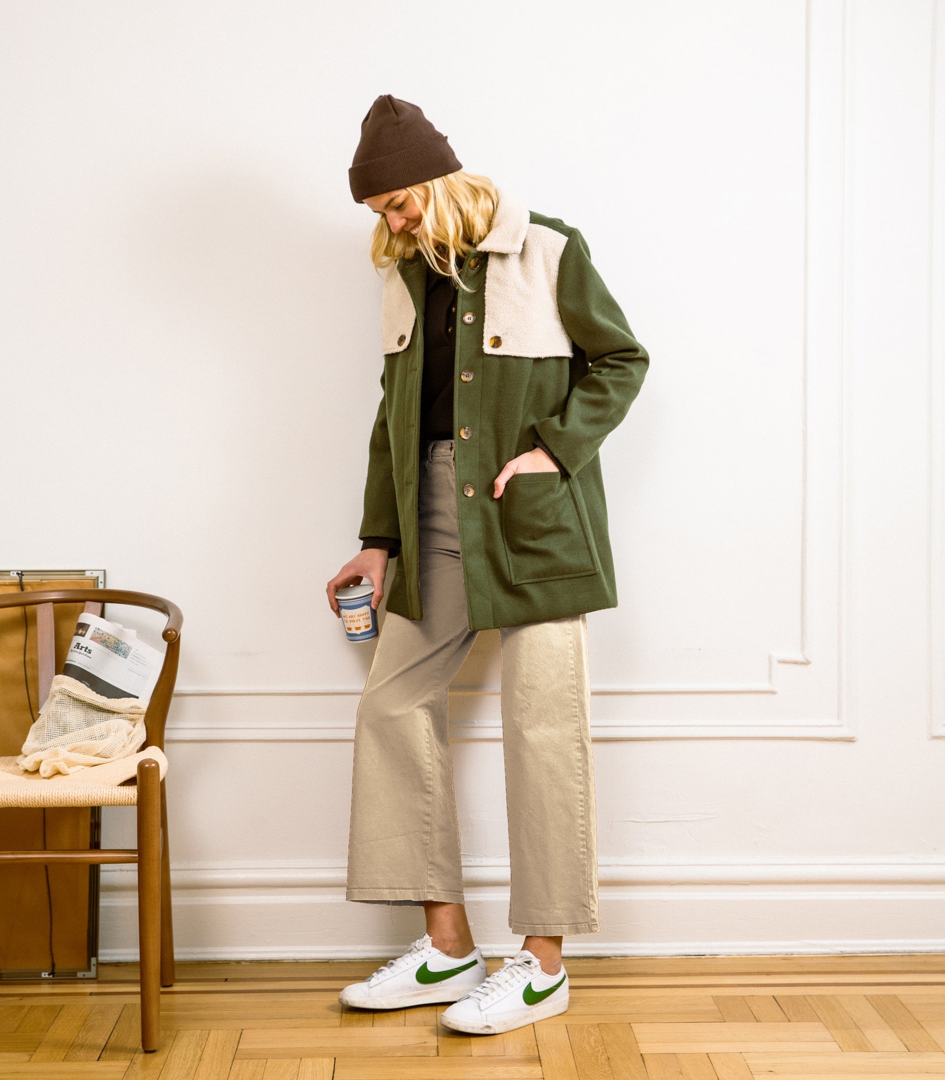 Loup - Maggie Field Jacket - Green -