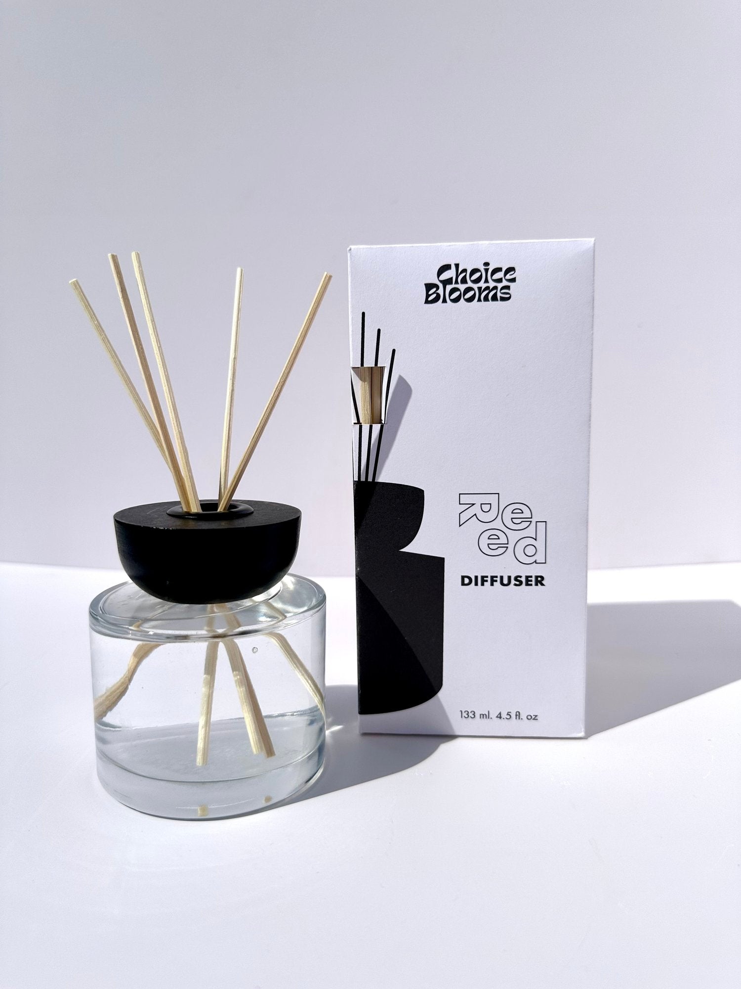 Choice Blooms - Natural Reed Diffuser - No. 7 Tobacco + Wood -