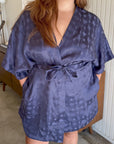 Be Idle - The Short Robe - Navy -