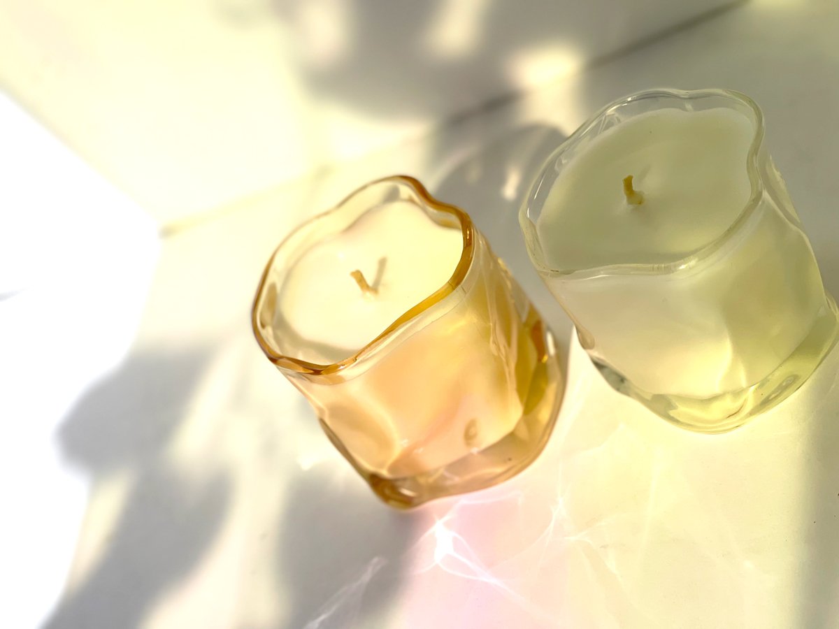 Choice Blooms - No. 3 Moss + Amber Candle -