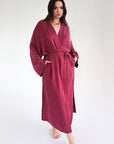 The Long Robe - Plum