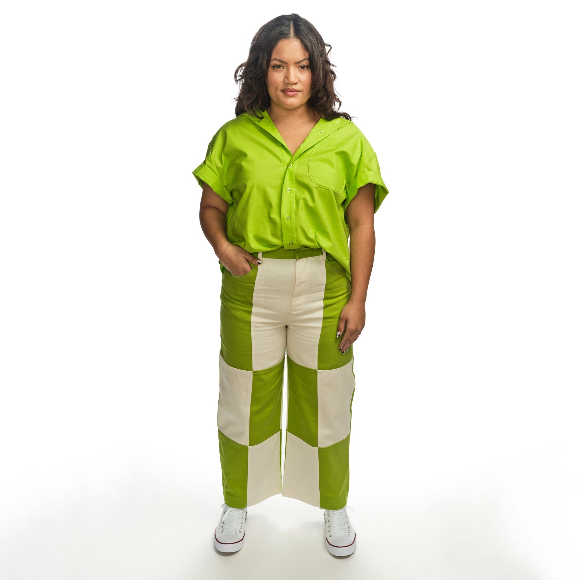 Boyko - Mccoy Pants - Lime/Ivory -