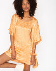 Be Idle - The Short Robe - Tangerine Palm -