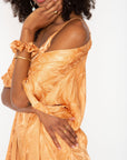 Be Idle - The Short Robe - Tangerine Palm -