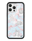 Wildflower Kitten Around iPhone 16 Pro Max Case