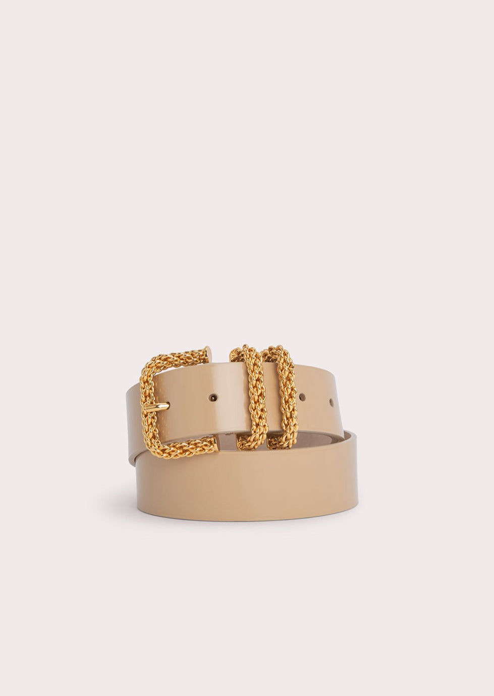 By Far - Katina Kraft Semi Patent Leather -