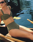Montce - Khaki Hayden Bikini Top -
