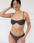 Serei Swim - Kiri Top - Truffle -