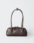 Hyer Goods - Mini La Strada East West Bag - Chocolate Gold