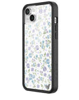 Wildflower Lilac And Blue Floral iPhone 14 Plus Case