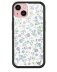 Wildflower Lilac And Blue Floral iPhone 16 Case