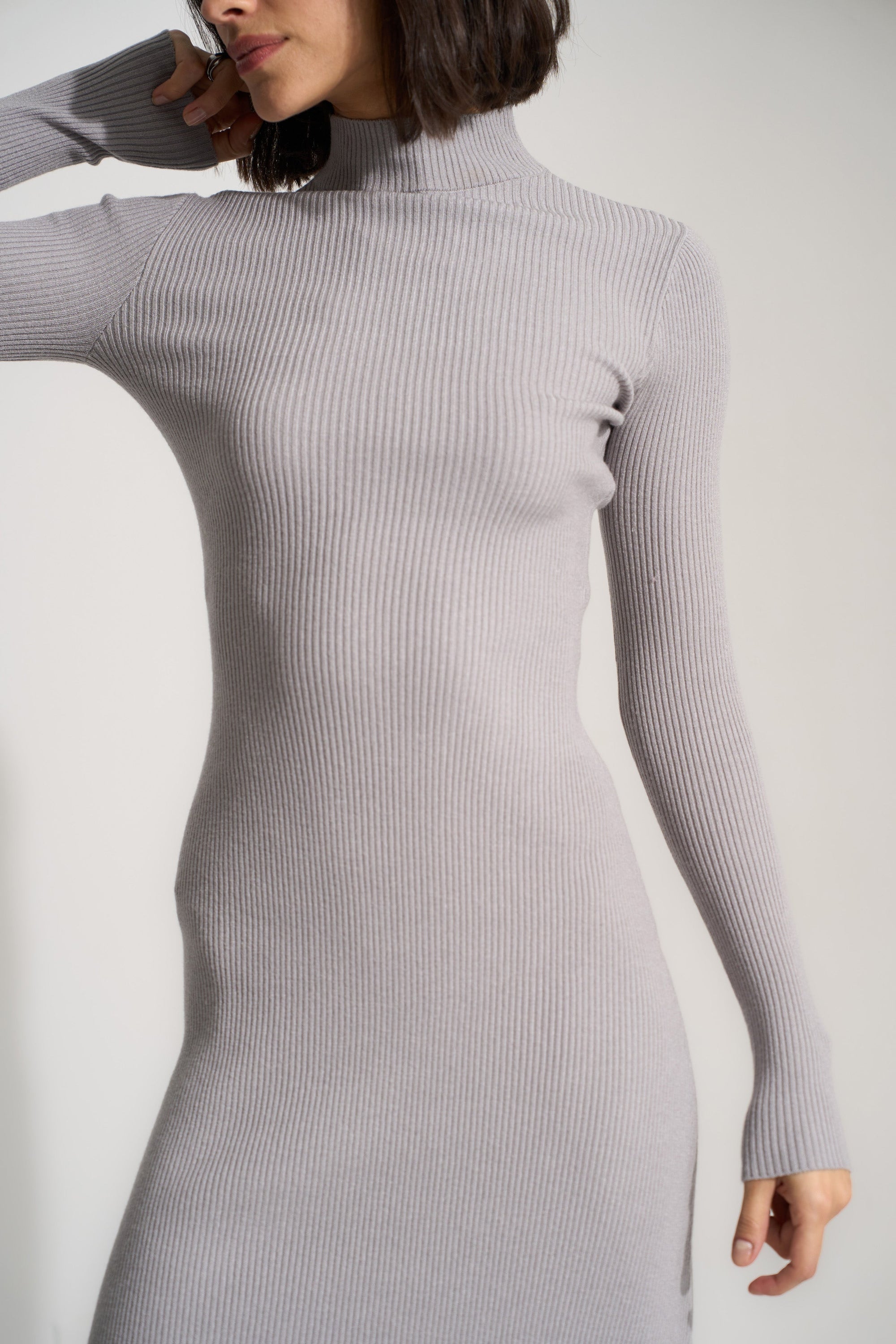 Callahan Knitwear - Leesa Midi - Grey -