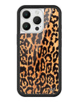 Wildflower Leopard Love iPhone 16 Pro Case
