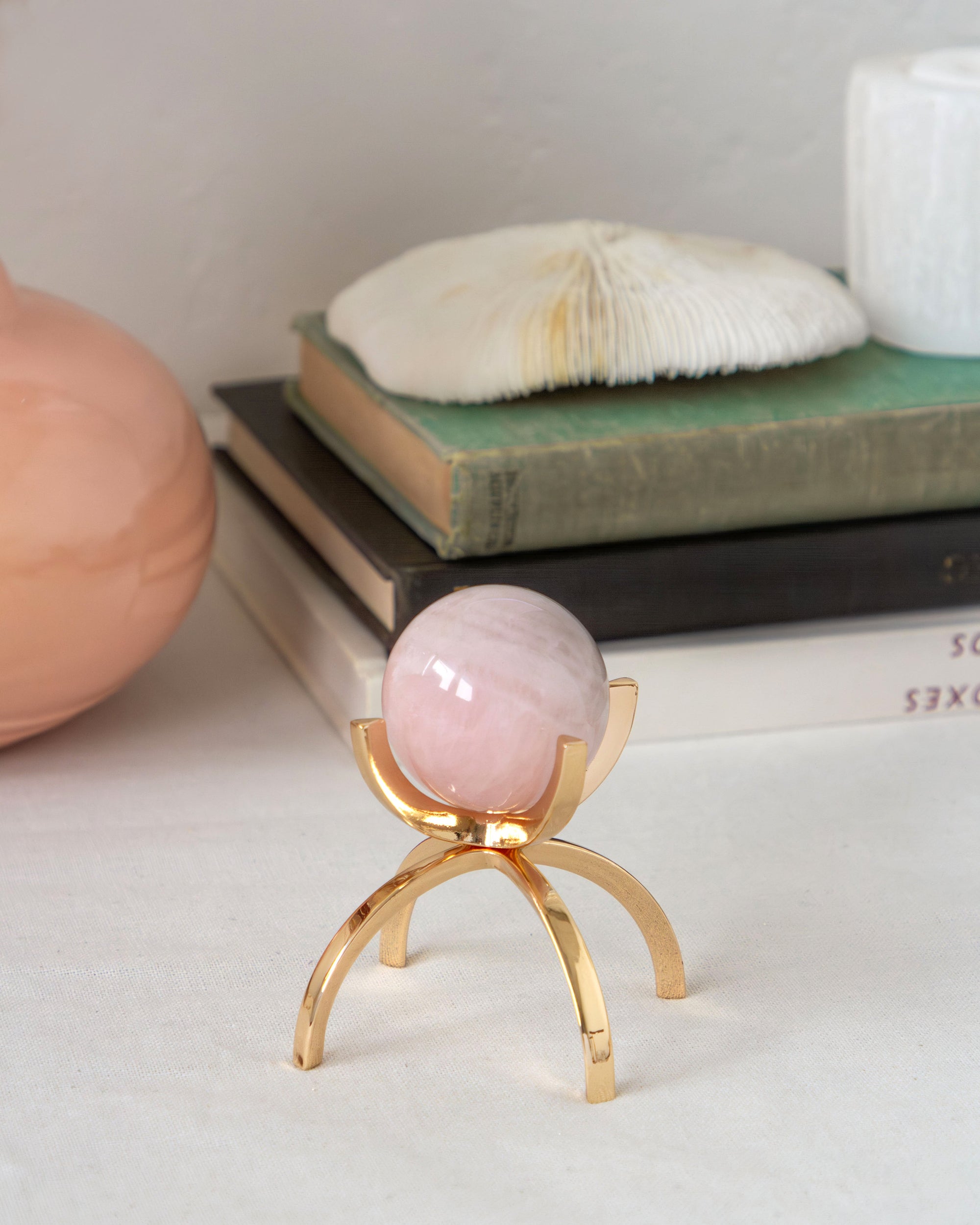 Luna Norte - Eye Of the Beholder Gemstone Sphere On Stand Set -