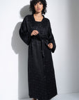 Be Idle - The Long Robe - Black Zig Zag -
