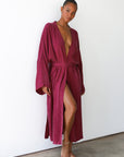 The Long Robe - Plum