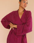 The Long Robe - Plum