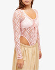 House of Sunny - Love Lace Body - Blush -