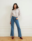 Loup - Marie Flare Leg Jeans - Light Indigo -