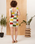 Known Supply - Lottie Dress - Bright Checker -